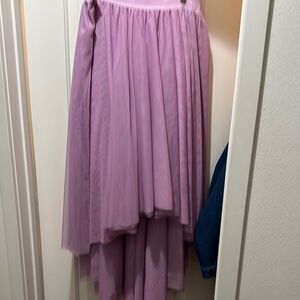 Elegant Anthropologie Lavender Skirt